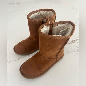 Harper Canyon Boots in Brown Tan Winter Cozy Kids Child Sz 10